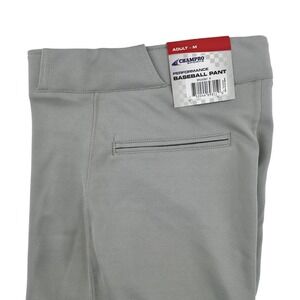 Champro Sports‎ Adult Size M Gray Athletic Performance Baseball Pants NWT NEW